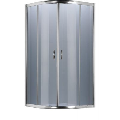 Kabina półokrągła 90 cm chrom / transparent Deante Alfa Plus KNA 051K